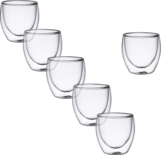 Modern House Lundi krus 6 stk 25 cl klar