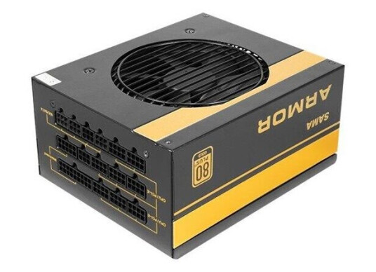 Inter-Tech SAMA FTX-1000-A Armor Strømforsyning (PSU) - 1000 Watt - 120 mm - 80 Plus Gold sertifisert Inter-Tech SAMA FTX-1000-A Armor Strømforsyning (PSU) - 1000 Watt - 120 mm - 80 Plus Gold sertifisert