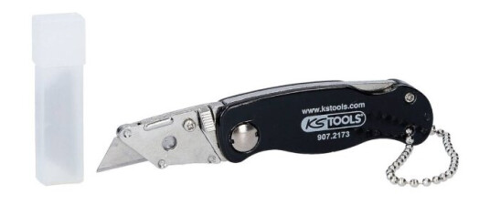 Ks Tools Foldekniv Med Beltekjede, 97Mm (907.2173)