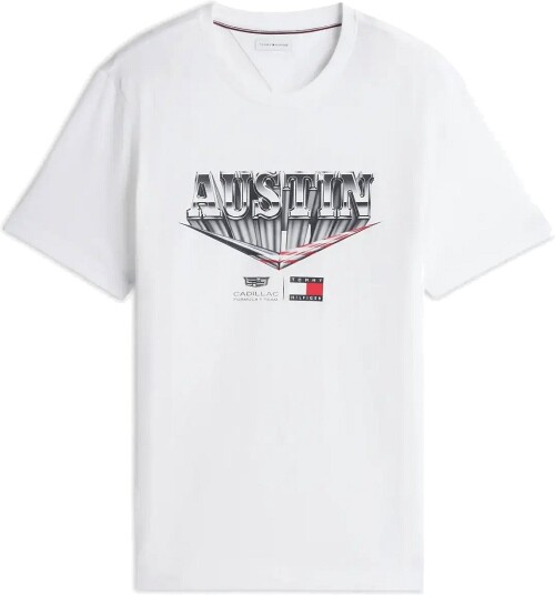 Tommy Hilfiger Th X Cf1 Austin Tee WHITE M