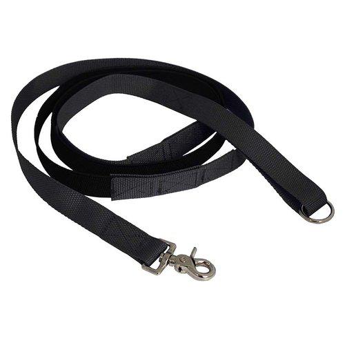Alac Trekkline med demping 25mm 260cm - Sort for Hund