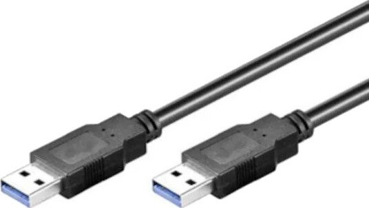 Goobay USB 3.0 A-A Koblingskabel 1 m Svart