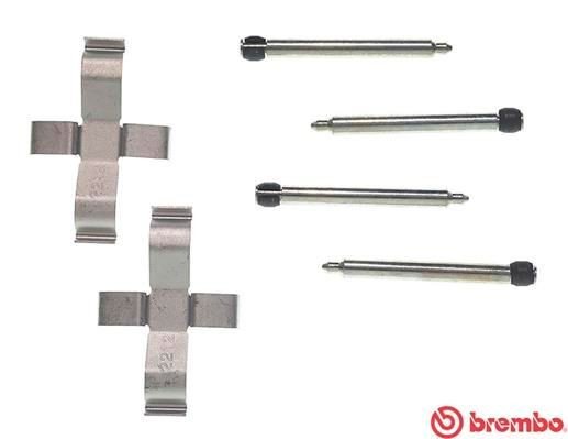 Tilbehørsett, skivebremse belegg BREMBO A 02 295 Tilbehørsett, skivebremse belegg BREMBO A 02 295