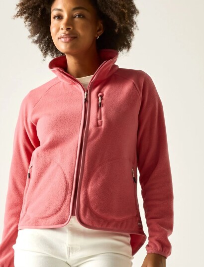 Regatta Wms Frankie Full Zip   Pink   S
