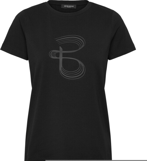 Bruuns Bazaar Alnusbbruba Tee   Black   S