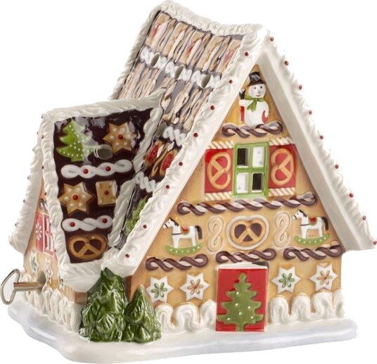 Villeroy & Boch - Christmas Toy's pepperkakehus m/musikk Villeroy & Boch - Christmas Toy's pepperkakehus m/musikk
