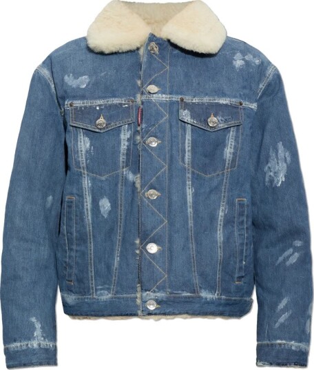 Dsquared2 Herre Jakker Blå L,