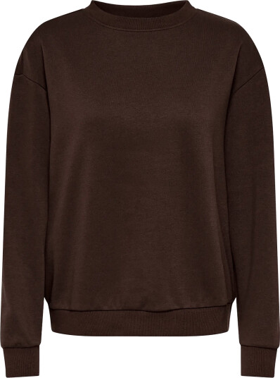 JDY Jdynanna Life L/S Text Sweat Jrs Dia Brown XS