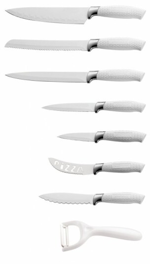Royalty Line Knivsett med non-stick-belegg 8-pakning