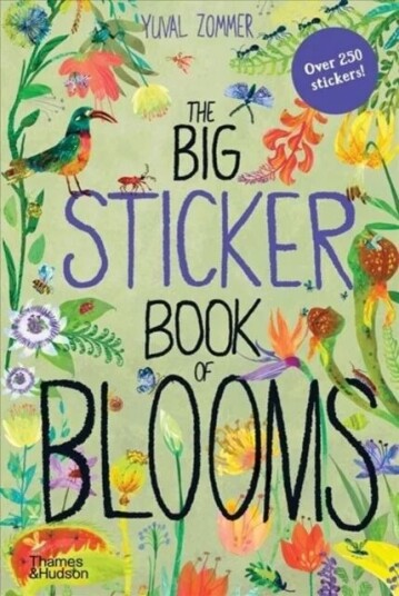 The Big Sticker Book Of Blooms Av Yuval Zommer