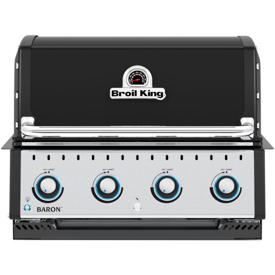 Broil King Baron 420 Innebygd Gassgrill med 4 Brennere Svart
