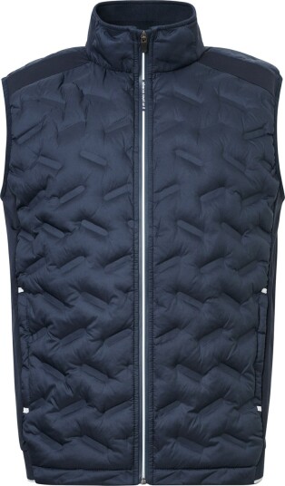 Abacus M Portrush Hybrid Vest Blå Golfvest herre 300 Navy XXXX Large