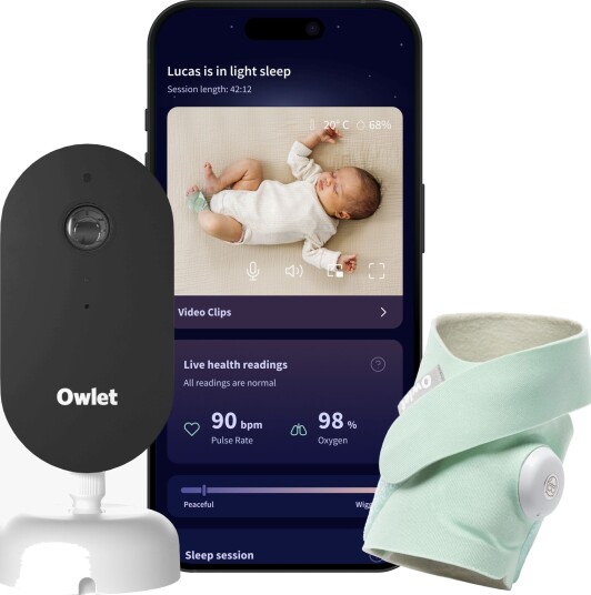 Owlet Dream Duo All-in-One Smart Babycall System 3rd Gen Mint