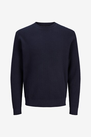 Jack & Jones Junior Pullover jprBlubarkley Knit Crew Neck Jnr Blå