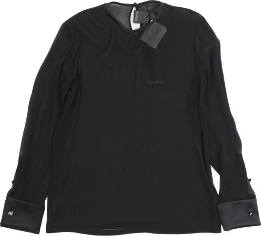 Max Mara Dame Bluser & Skjorter Svart 2XS,