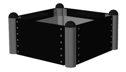 Plantekasse PLUS 80x80 cm Plantekasse PLUS 80x80 cm