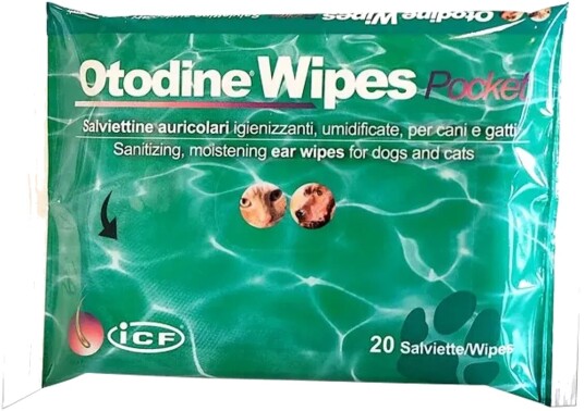 Otodine Wipes Pocket Øreservietter Til Hund Og Katt 20 Stk Otodine Wipes Pocket Øreservietter Til Hund Og Katt 20 Stk