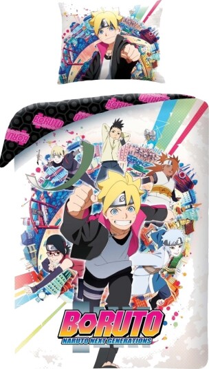 Boruto Sengetøj Next Generations 140 X 200 100 Procent Bomuld