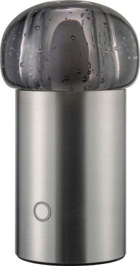 Blomus LED lampe Iris 18 cm Sølv Oppladbare lamper