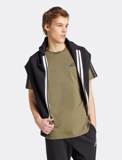 adidas Sportswear M 3S Sj T - Brown - XS adidas Sportswear M 3S Sj T - Brown - XS