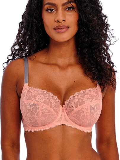 Freya BH Offbeat Undewirod Side Support Bra Rosa G 75 Dame