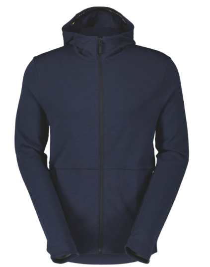 SCOTT Commuter Merino Hoody Mørkeblå SCOTT Commuter Merino Hoody Mørkeblå