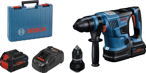 Bosch Professional BOREHAMMER GBH 18V-34 C 2X8AH PC Bosch Professional BOREHAMMER GBH 18V-34 C 2X8AH PC