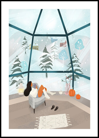 Winter Wonderland Plakat Plakat / 40x50cm Winter Wonderland Plakat Plakat / 40x50cm