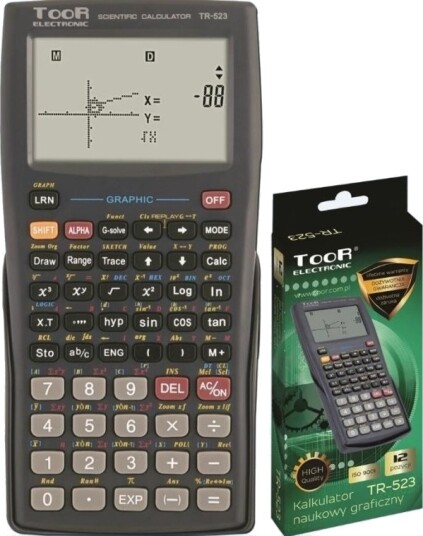 Toor Electronic Tr 523 Toor Grafisk Vitenskapelig Kalkulator