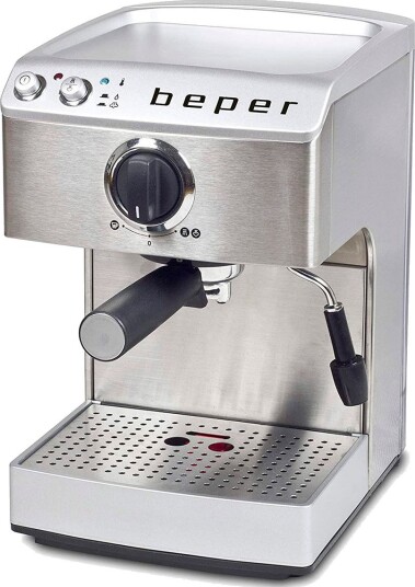 Beper 90521 Espressomaskin (1250W) Rustfritt stål