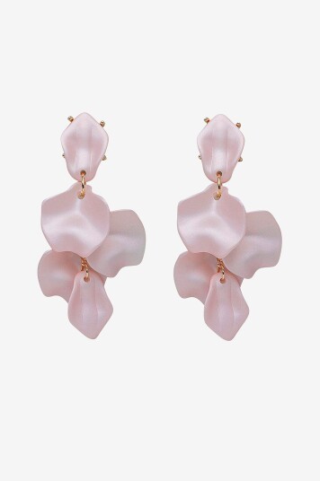 BOW19 Details Øreringer Leaf Earrings Rosa BOW19 Details Øreringer Leaf Earrings Rosa