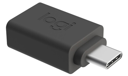 Logitech USB-C til USB-A Adapter 2.0 Hunkjønn 16,4 mm Logitech USB-C til USB-A Adapter 2.0 Hunkjønn 16,4 mm