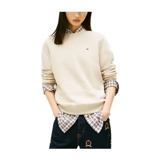 Tommy Hilfiger Dame Gensere & Hettegensere Beige S,