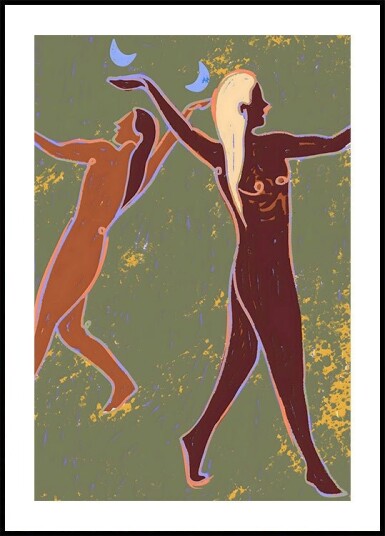 Moonlit Soul Dance Plakat Plakat / 30x40cm