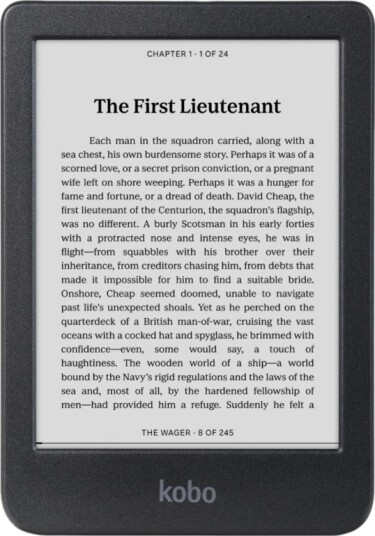 Kobo Clara BW eBook-leser 16GB 6" E Ink Svart med Wi-Fi og Bluetooth Kobo Clara BW eBook-leser 16GB 6" E Ink Svart med Wi-Fi og Bluetooth