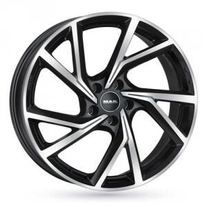 MAK Kassel Black Machined Face 7,5x18 5/114,3 ET38 B76 MAK Kassel Black Machined Face 7,5x18 5/114,3 ET38 B76