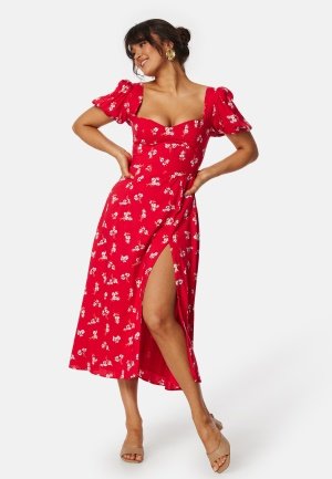 Bardot Gillian midi dress Red 40(UK12)