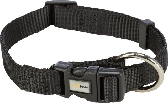 Jolly Paw Dog Collar - Black XS/S