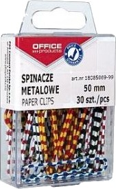 Office Products Metall Stifteklemmer Zebra 50 Mm 30 Stk.