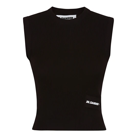 Jil Sander Dame Topper Brun 2XS