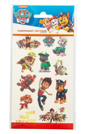 Midlertidig Tatoveringssett - Paw Patrol