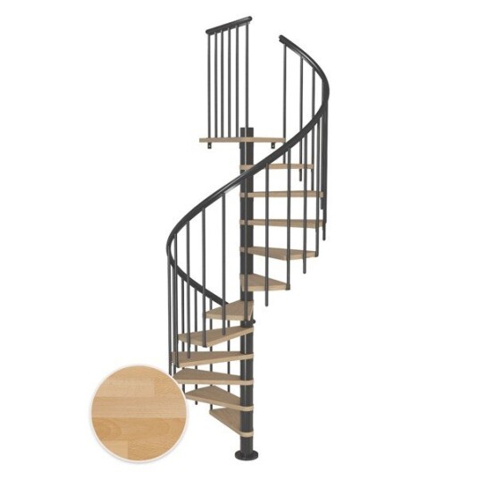 Dolle Montreal Spiral Bøk Oljet 7016 Classic3 14T Ø140 Dolle Montreal Spiral Bøk Oljet 7016 Classic3 14T Ø140