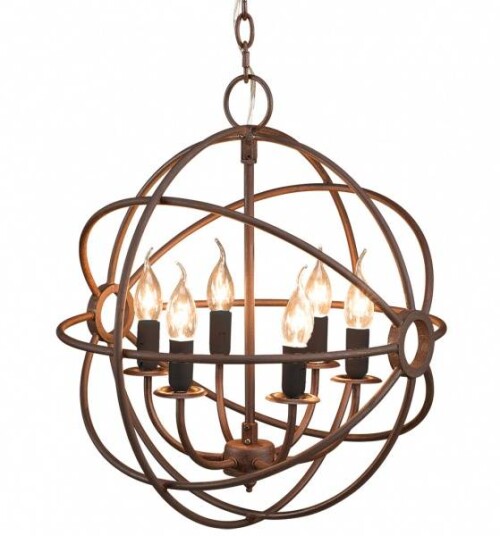 ARTWOOD gyro lysekrone antikk s