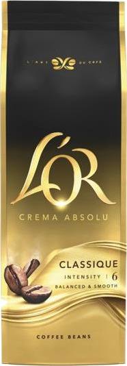 L"OR | Crema Absolu Classique 1 kg kaffebønner L"OR | Crema Absolu Classique 1 kg kaffebønner