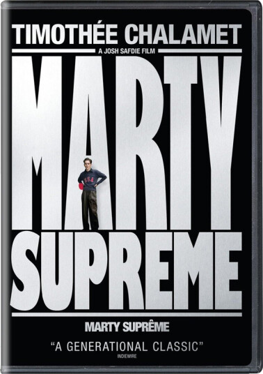 Marty Supreme DVD