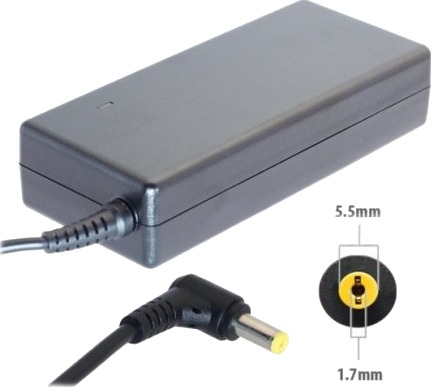 Lader for Acer 19V 3,42A 65W (5,5*1,7mm) mikrobatteri Lader for Acer 19V 3,42A 65W (5,5*1,7mm) mikrobatteri