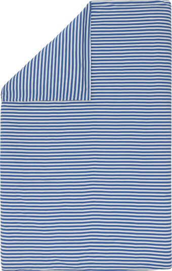 Marimekko Tasaraita dynetrekk 150x210 cm Off white blue