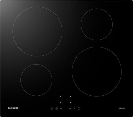 Samsung 4 Plater Induksjonstopp Integrert Svart med Touchkontroll