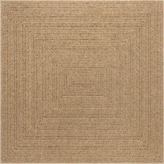 Wiltonteppe Natural Frame 200x200 cm - 200x200 cm Wiltonteppe Natural Frame 200x200 cm - 200x200 cm