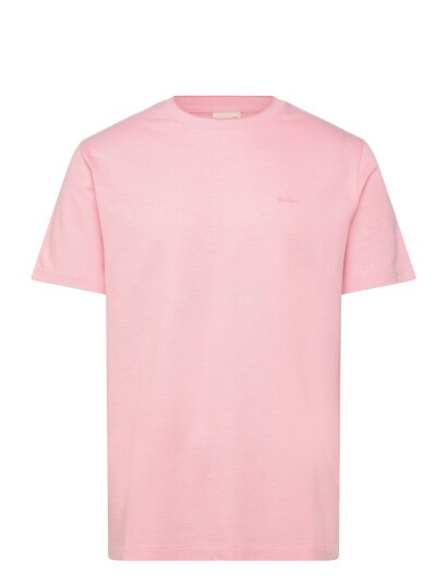 GANT 2 Tone Pique Ss Tshirt Pink M GANT 2 Tone Pique Ss Tshirt Pink M